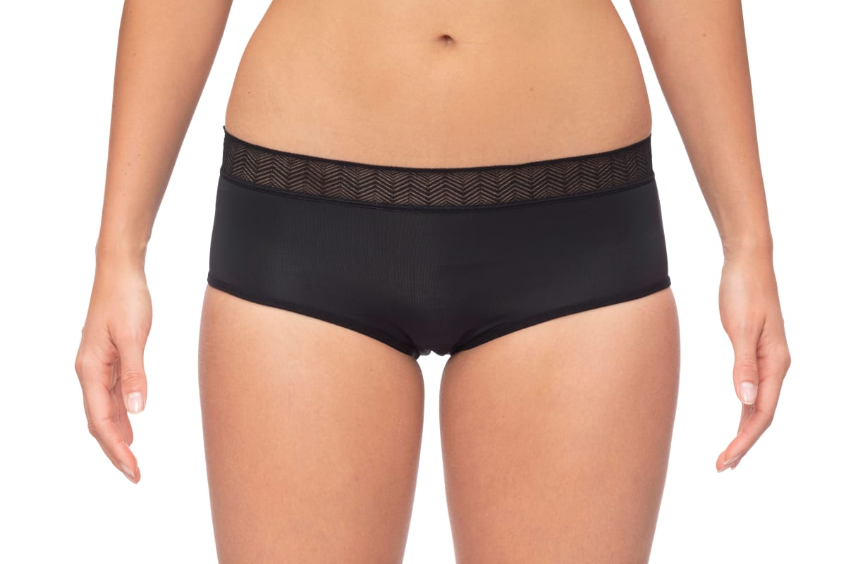 Periodenunterwäsche Hipster schwarz Gr. M, 1 St