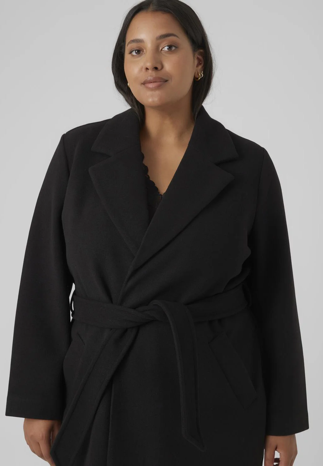 Vero Moda Curve VMCFORTUNEAYA ABRIGO LARGO - Abrigo clásico