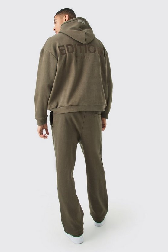 Gerippter Oversize Edition Hoodie