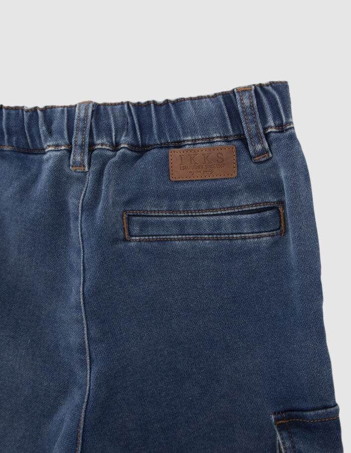 Jogger EASY BATTLE en jean bleu garçon