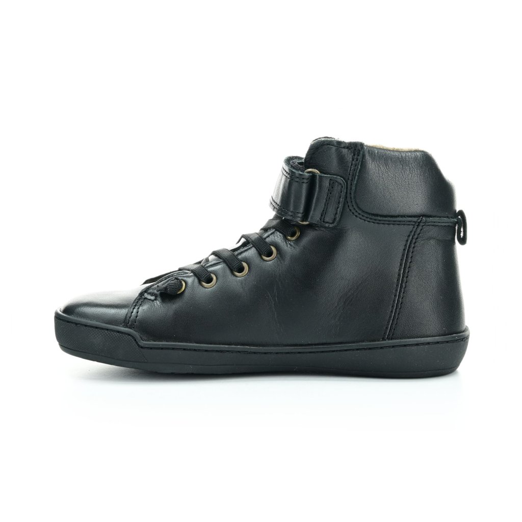 Crave Winfield Schwarze Winter-BarfußSchuhe
