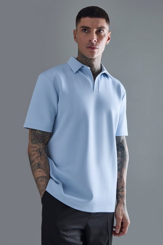 Tall Slim-Fit Scuba Poloshirt