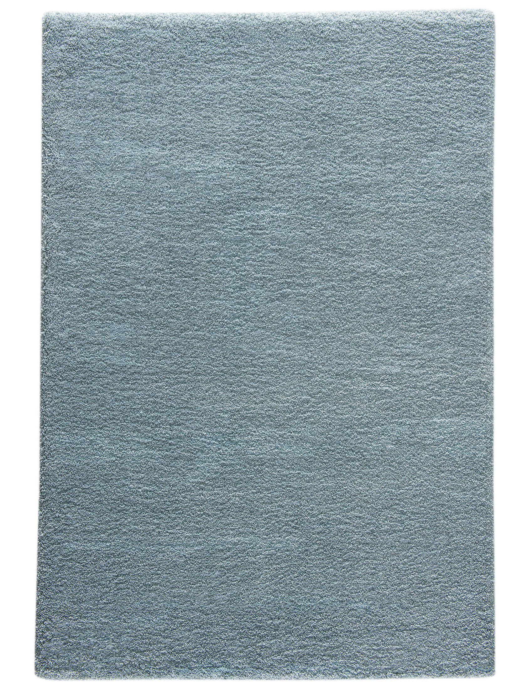 Lounge Hochflor-Teppich, Hellblau