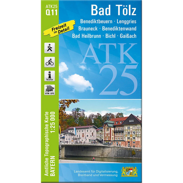 BAD TÖLZ 1:25 000 - Wanderkarte
