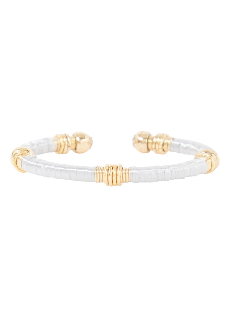Gas Bijoux Sari Raffia armbånd forgylt
