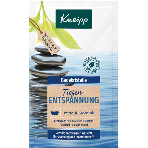 KNEIPP Badekristalle Tiefenentspannung Patchouli  60 g  Salz