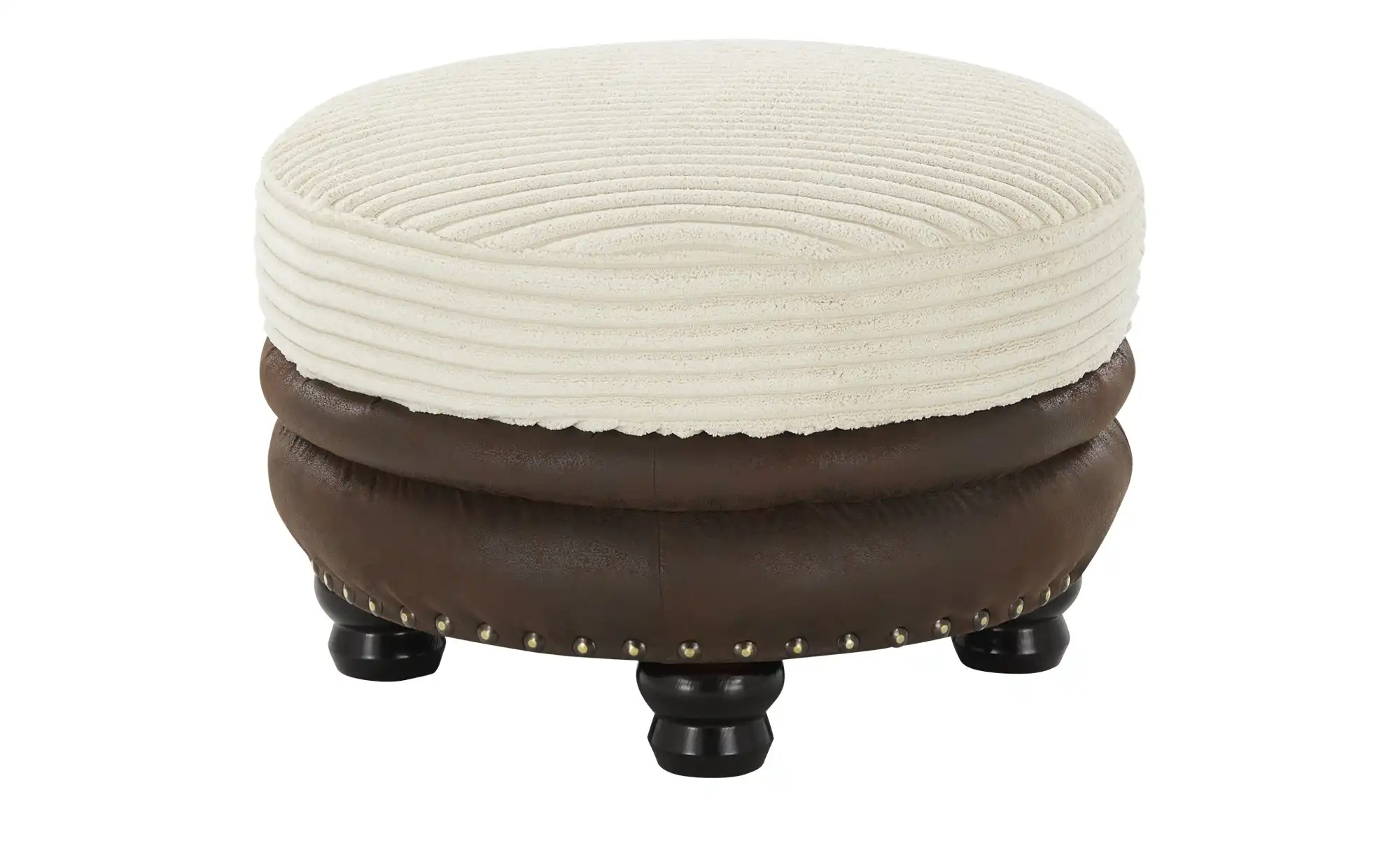 Hocker Bezug in Cord Bristol