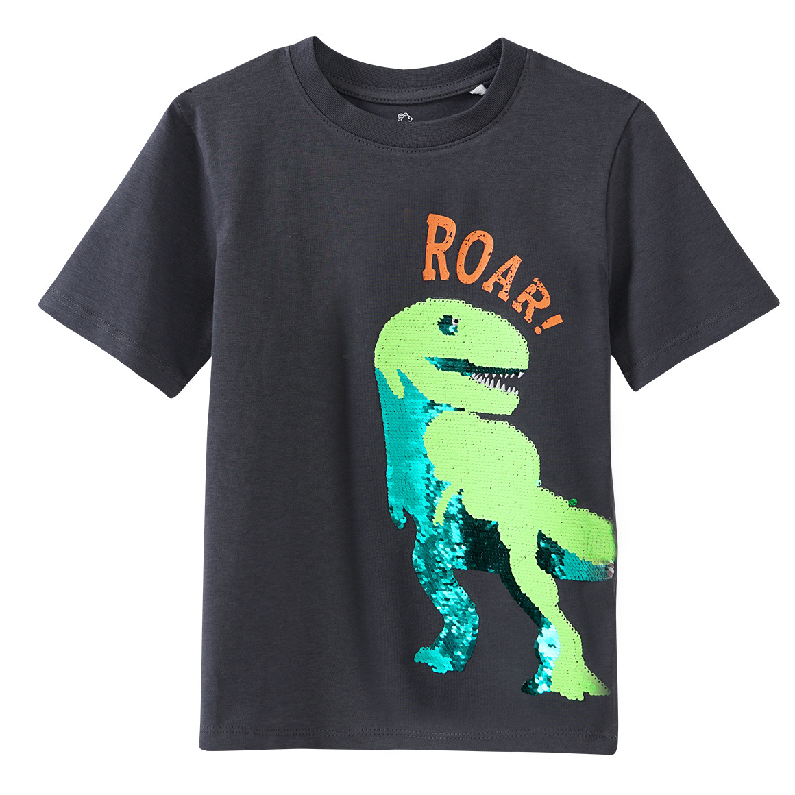 Jungen T-Shirt mit Wendepailletten