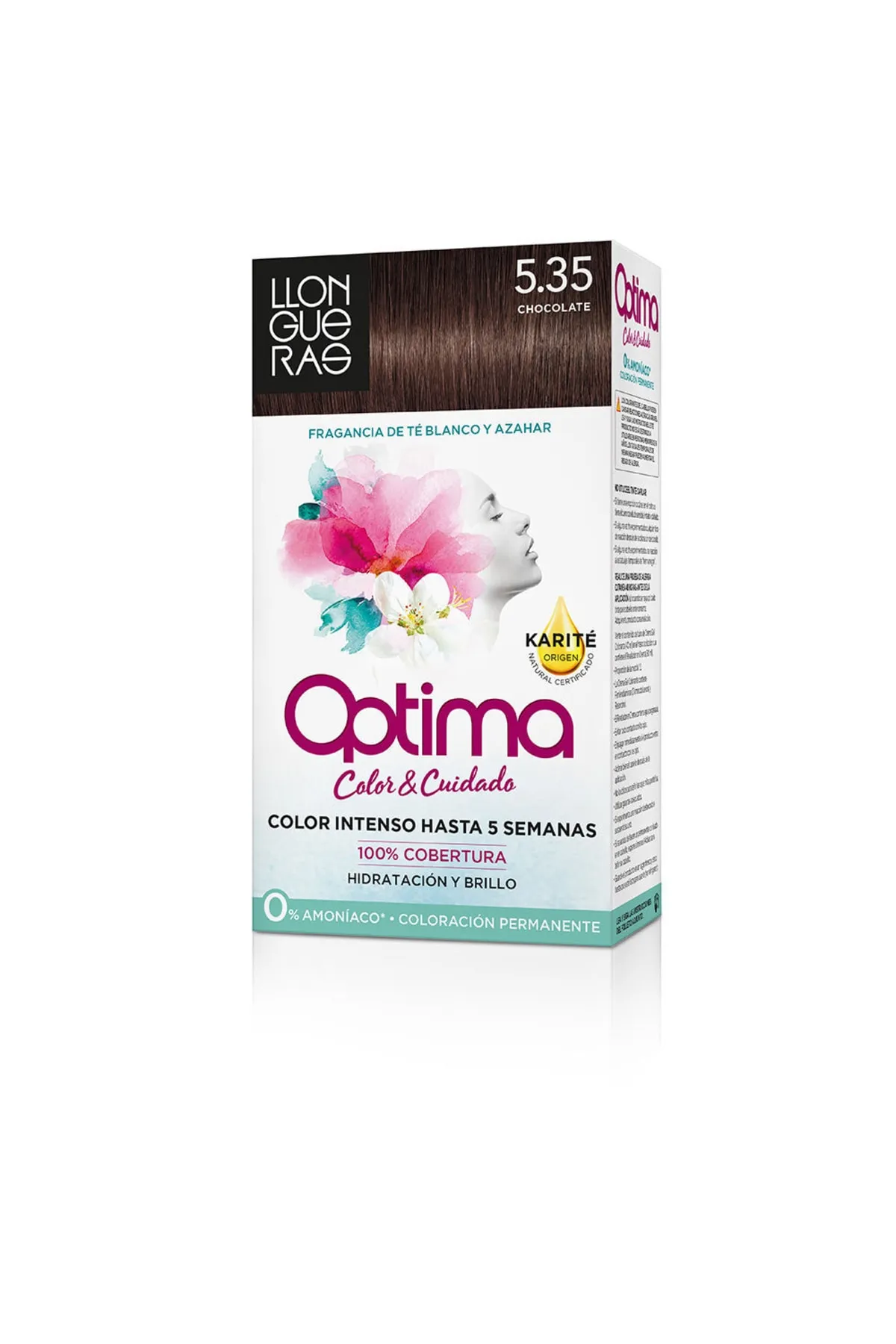 Llongueras  Optima Haarfarbe Nr. 5.35-Passion Chocolate Llongueras