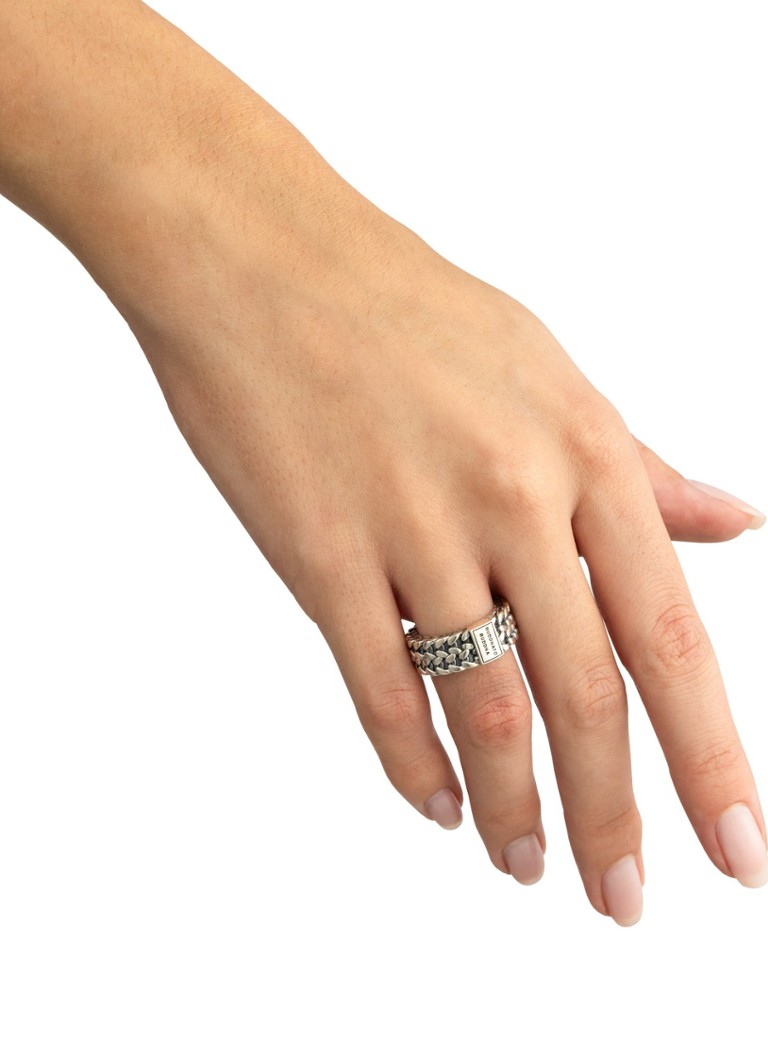 Anello d'argento con Buddha Giulio