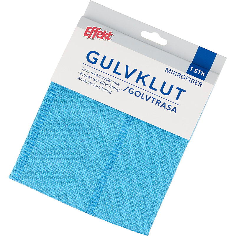 Effekt Gulvklut 44x44 cm, mikrofiber, Effekt