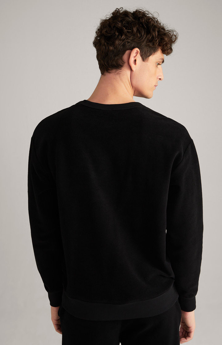 Loungewear Sweatshirt in Schwarz