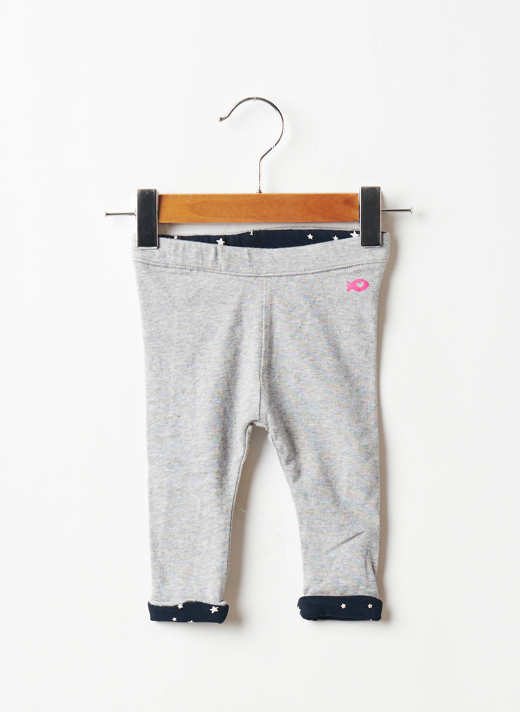 Week End A La Mer Leggings Fille couleur gris