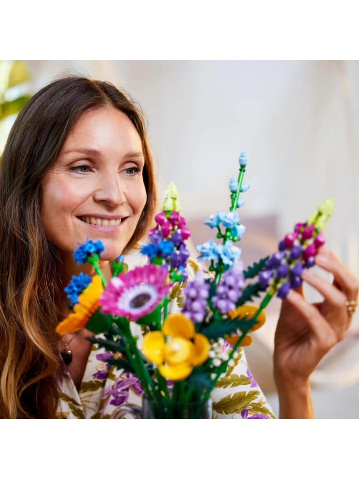 LEGO Icons Wildblumenstrauß in Mehrfarbig ab 18 Jahre günstig kaufen onesize