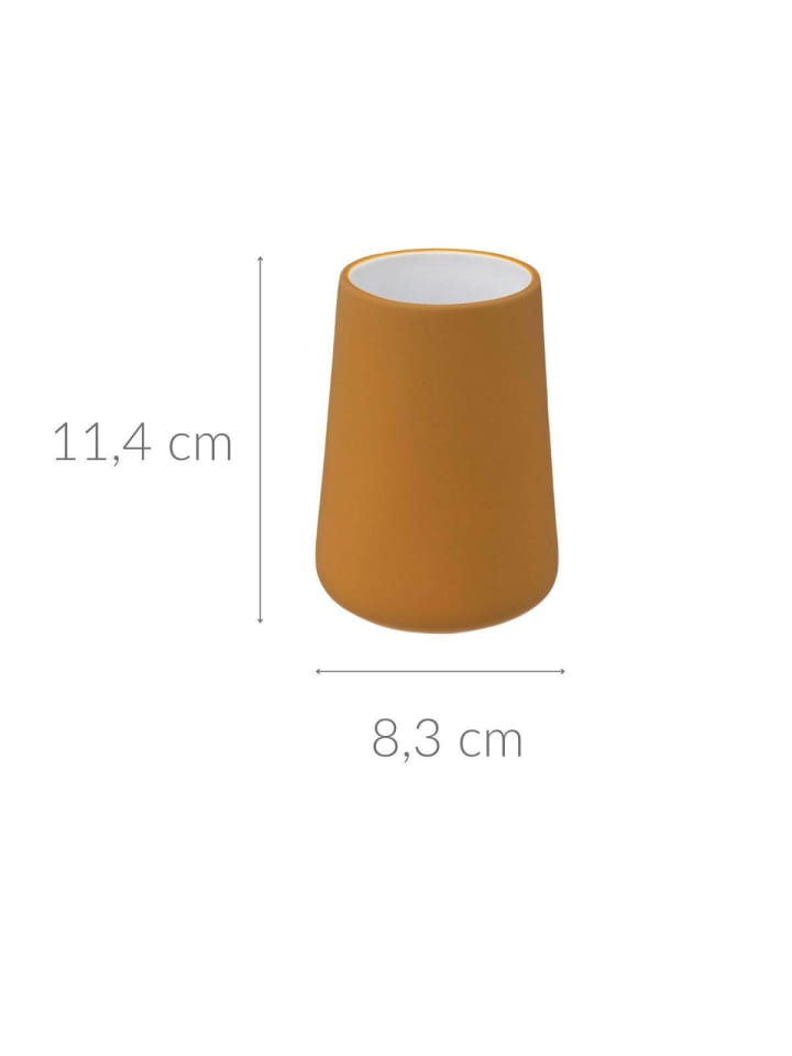 5five Simply Smart Zahnputzbecher in braun günstig kaufen onesize