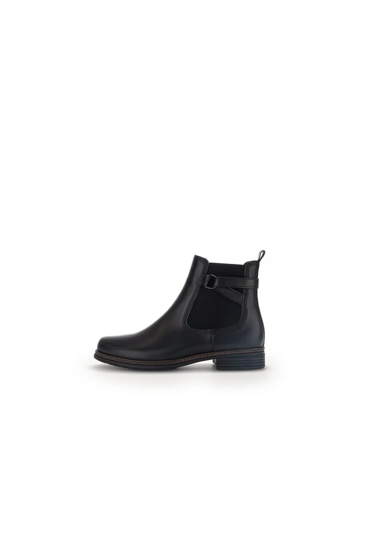 GABOR  Stiefelette - Schwarz - Flacher Absatz