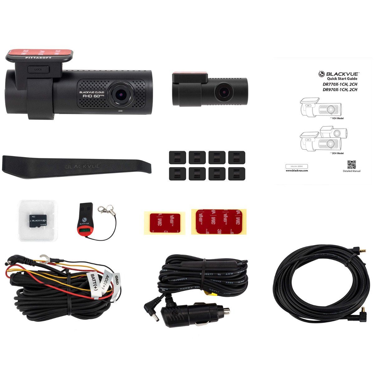 BlackVue BlackVue DR770X-2CH IR 64GB Dashcam + Innenkamera, Dashcam