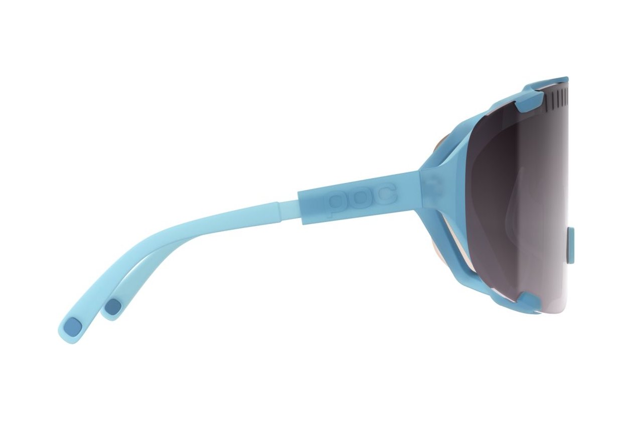 POC Devour Basalt Blue / Brown Silver Mirror Lens