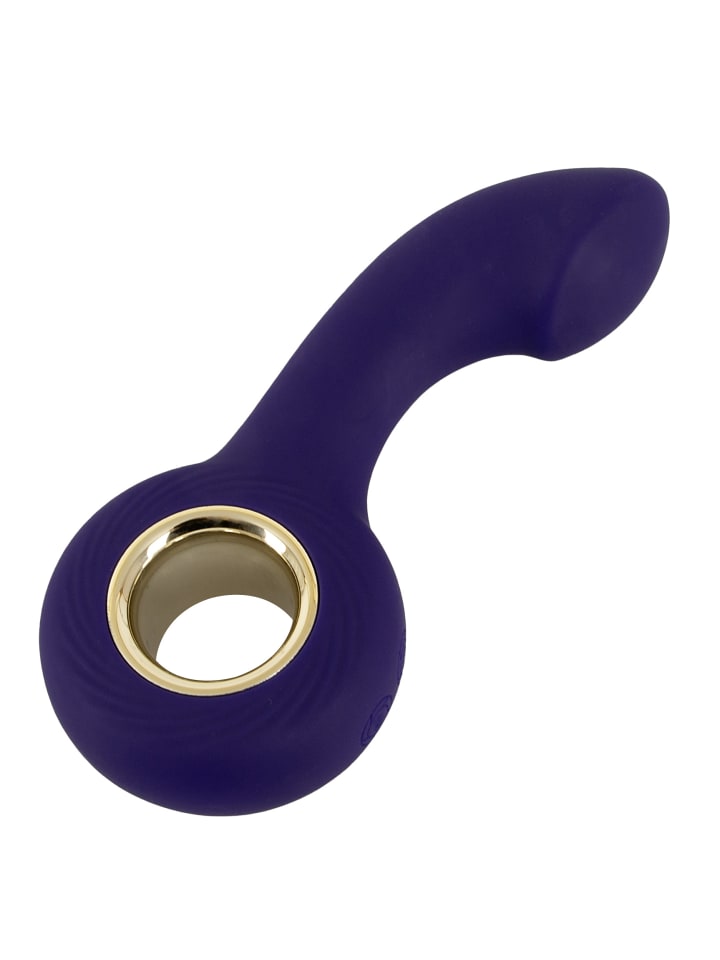 Sweet Smile Vibrator Vibrating G-&P-Spot Massager in lila günstig kaufen 13,5 cm