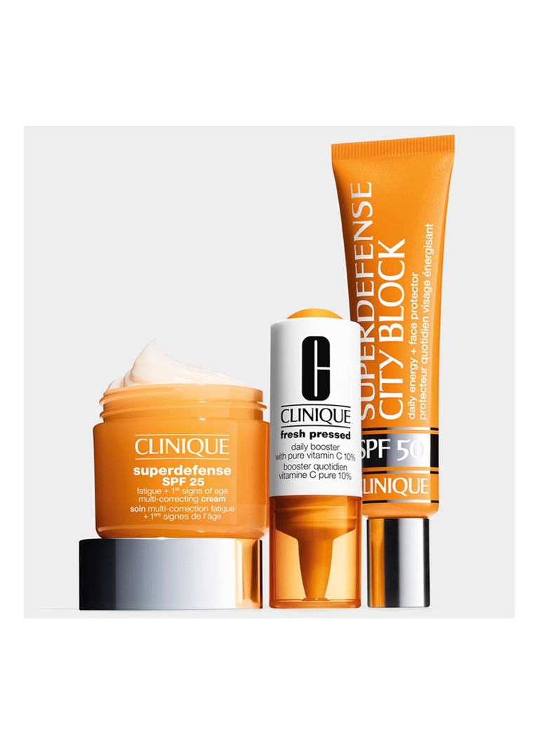 CLINIQUE Superdefense™ City Block™ SPF 50 Daily Energy + Face Protector - krema za sunčanje za lice