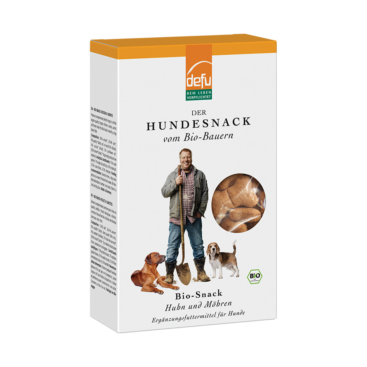 Defu Bio-Snack Huhn und Möhre 200g günstig kaufen bei ZooRoyal