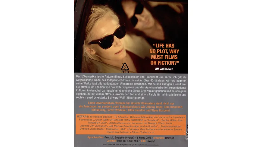 Jim Jarmusch Complete Collection  (+DVD) [14 BRs]