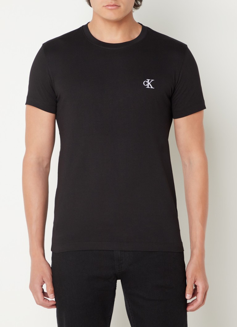 Koszulka Calvin Klein z haftowanym logo