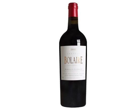 Château Bolaire Rouge 2012 Bordeaux Bordeaux Supérieur