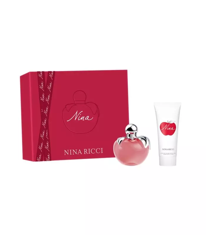 NINA Coffret Eau de toilette 50 ml et lait pour le corps 75 ml