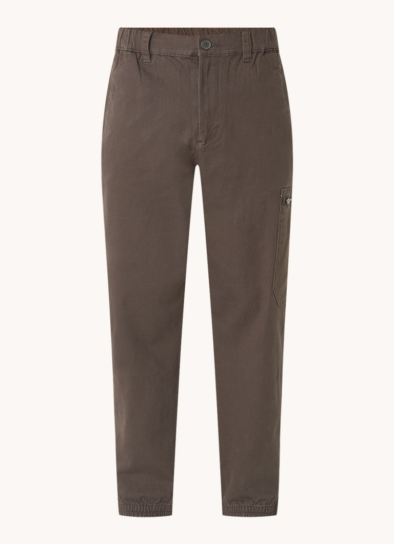 Spodnie chino Armani Exchange o dopasowanym kroju z kieszeniami wewnętrznymi