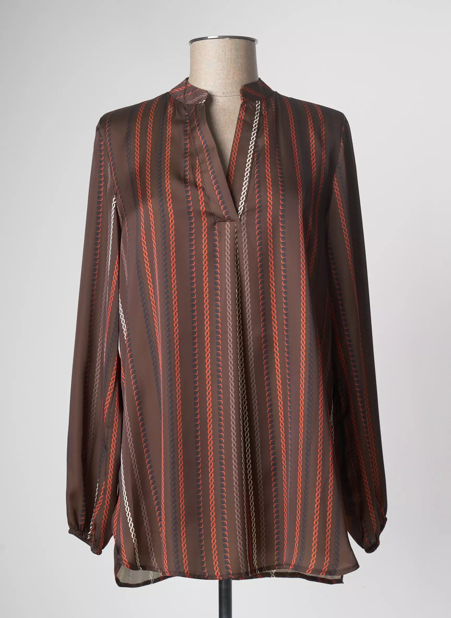 Le Streghe Blouses Femme couleur marron