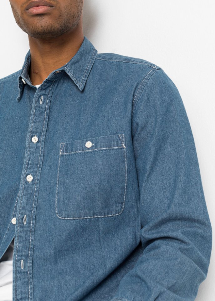 Jeanshemd, Loose Fit