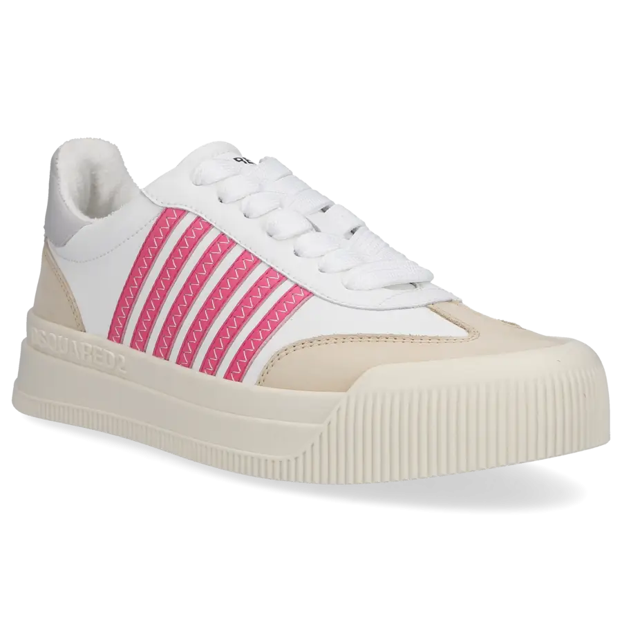 Dsquared2 - Sneaker low NEW JERSEY Kalbsleder - beige