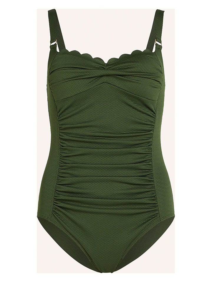 Hunkemöller Badeanzug in Khaki günstig kaufen 42