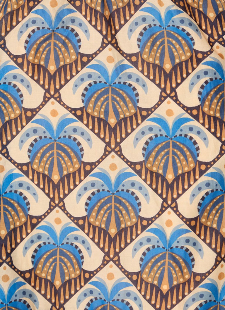 Μίνι φόρεμα με στάμπα Rio Farm και tie-dye