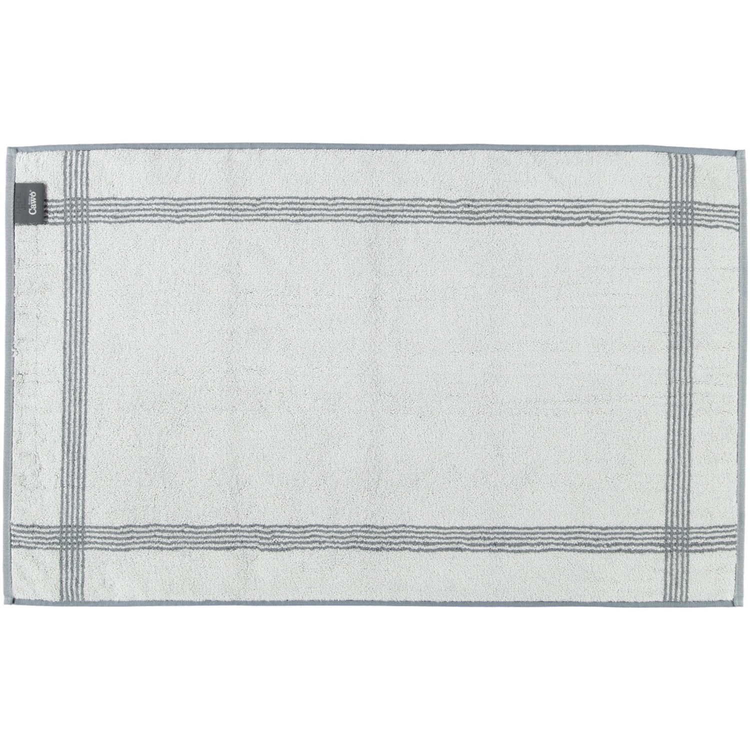 Cawö Badematten Two Tone 604 schiefer - 77