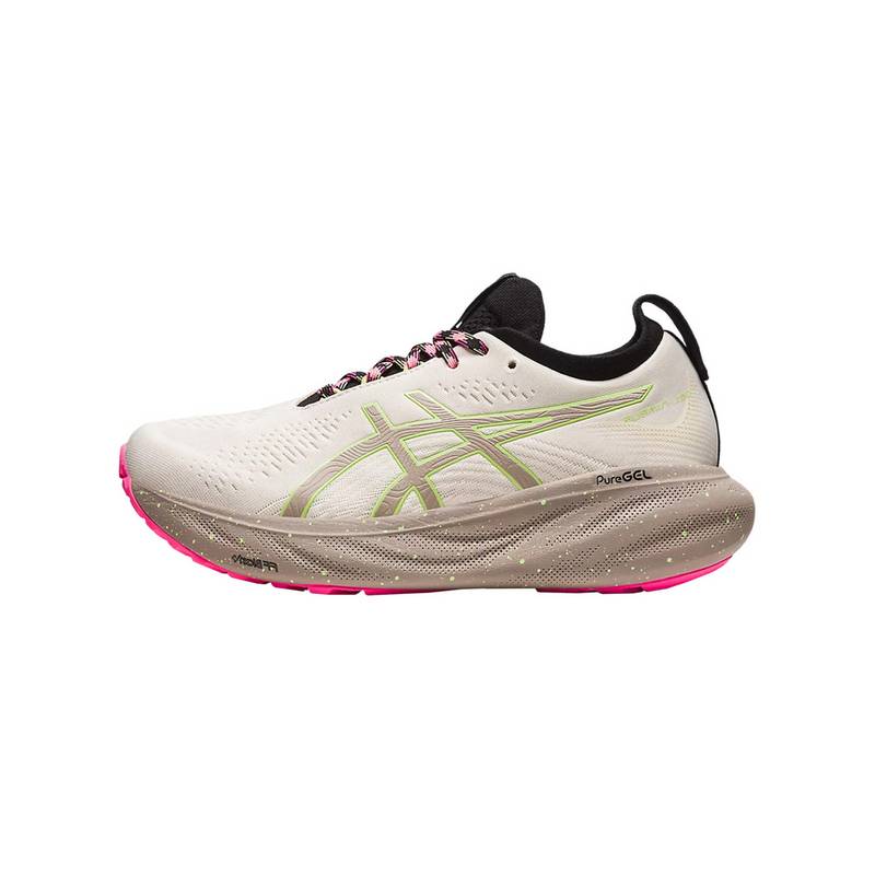 ASICS Gel-Nimbus 25 TR Damen Beige Laufschuhe Damen