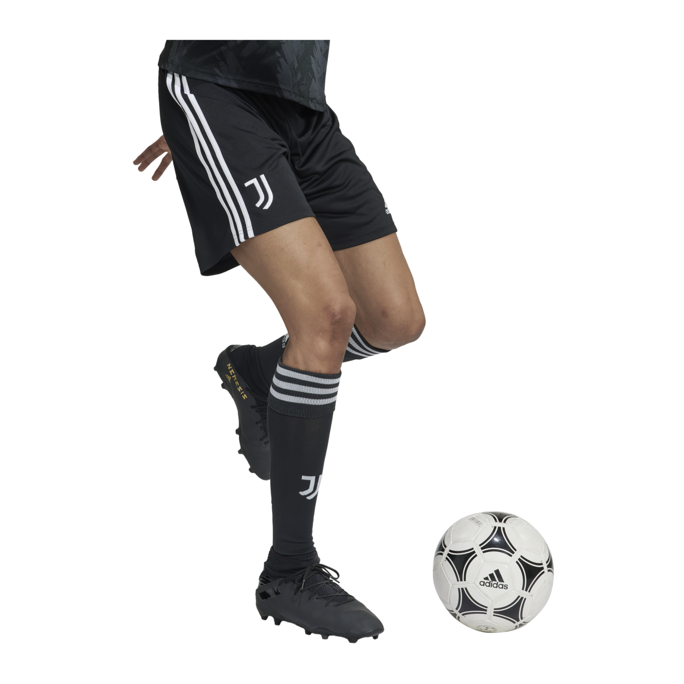 adidas Juventus Turin Short Away 2022/2023 Schwarz