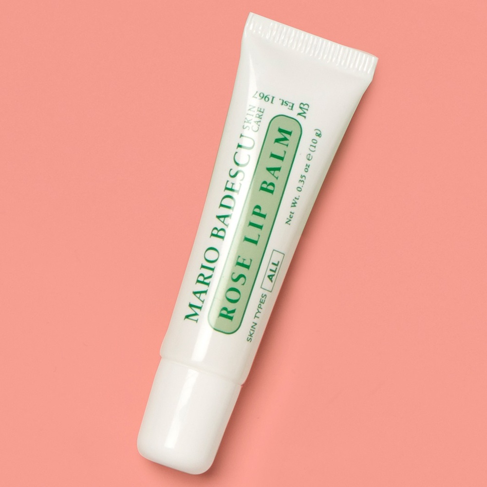 Mario Badescu Baume pour les lèvres à la rose (Rose Lip Balm) Baume À Lèvres