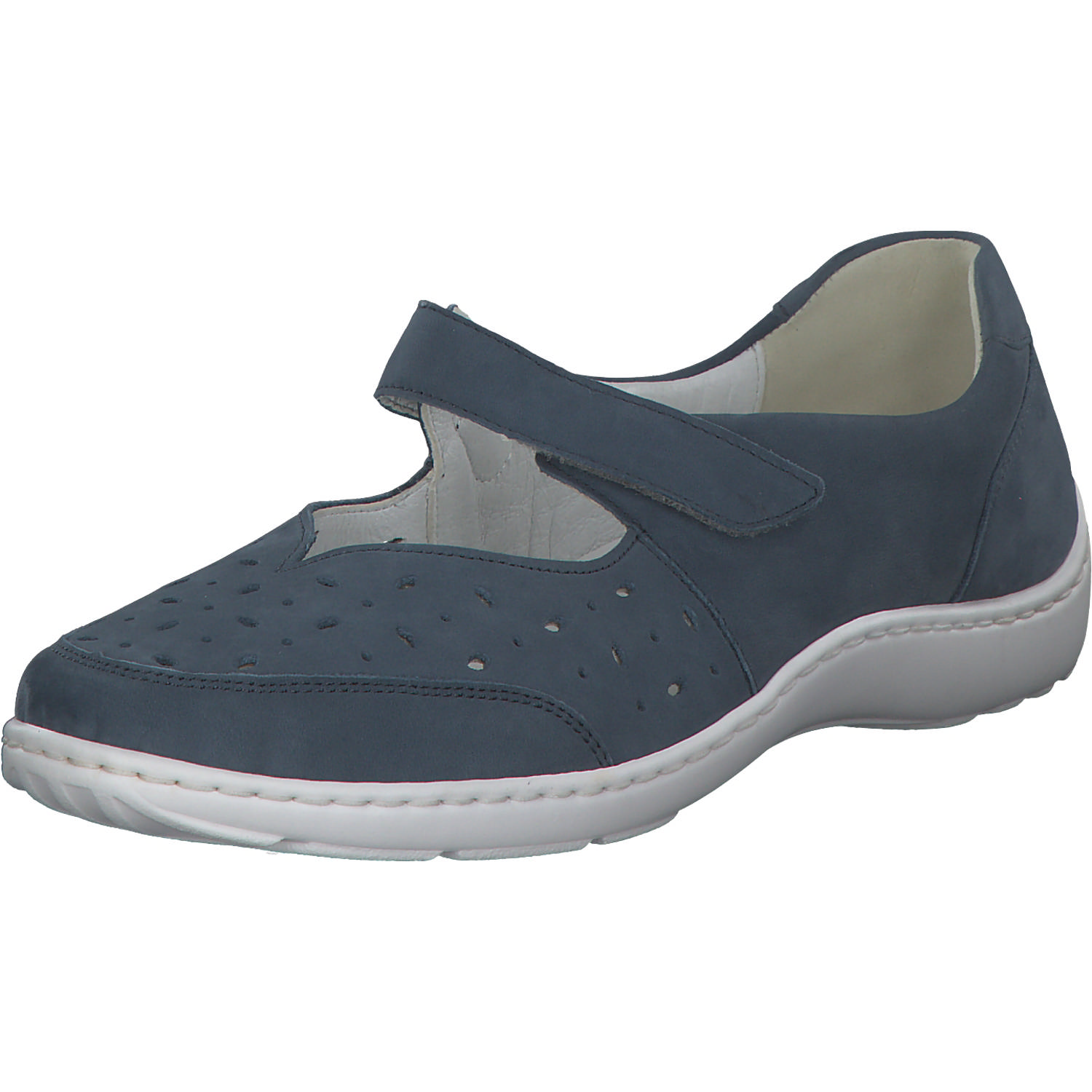 Waldläufer Henni 496325, Komfort-Ballerinas, Damen, denim