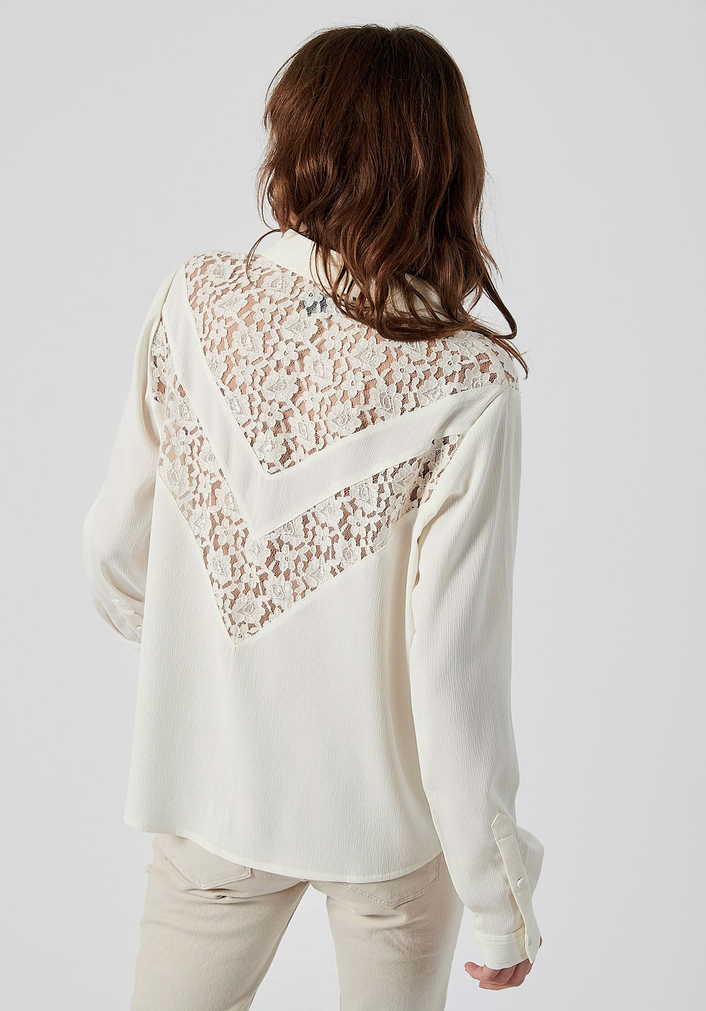 CHERI  Chemise écrue femme