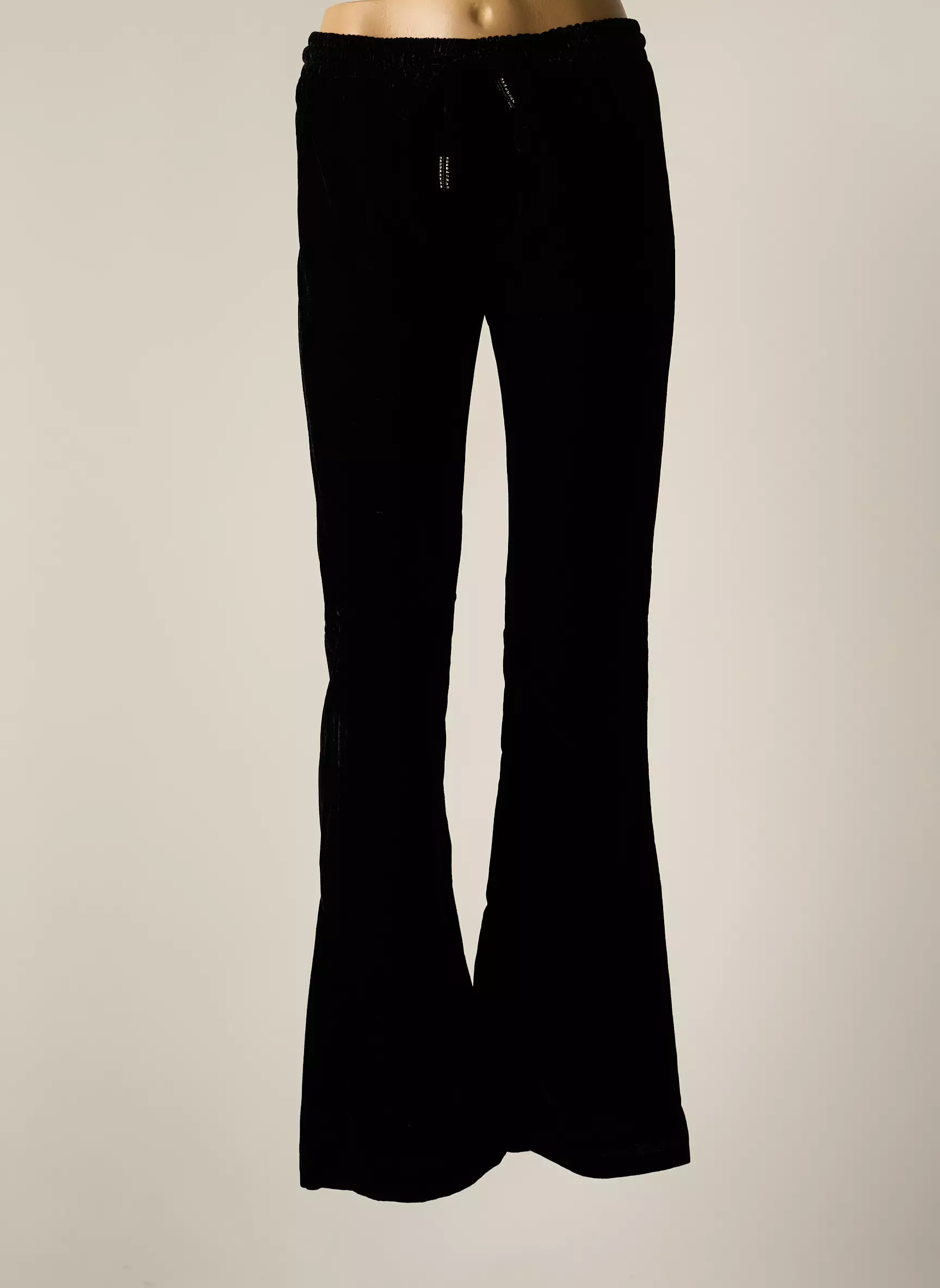 Mine De Rien Pantalons Flare Femme couleur noir