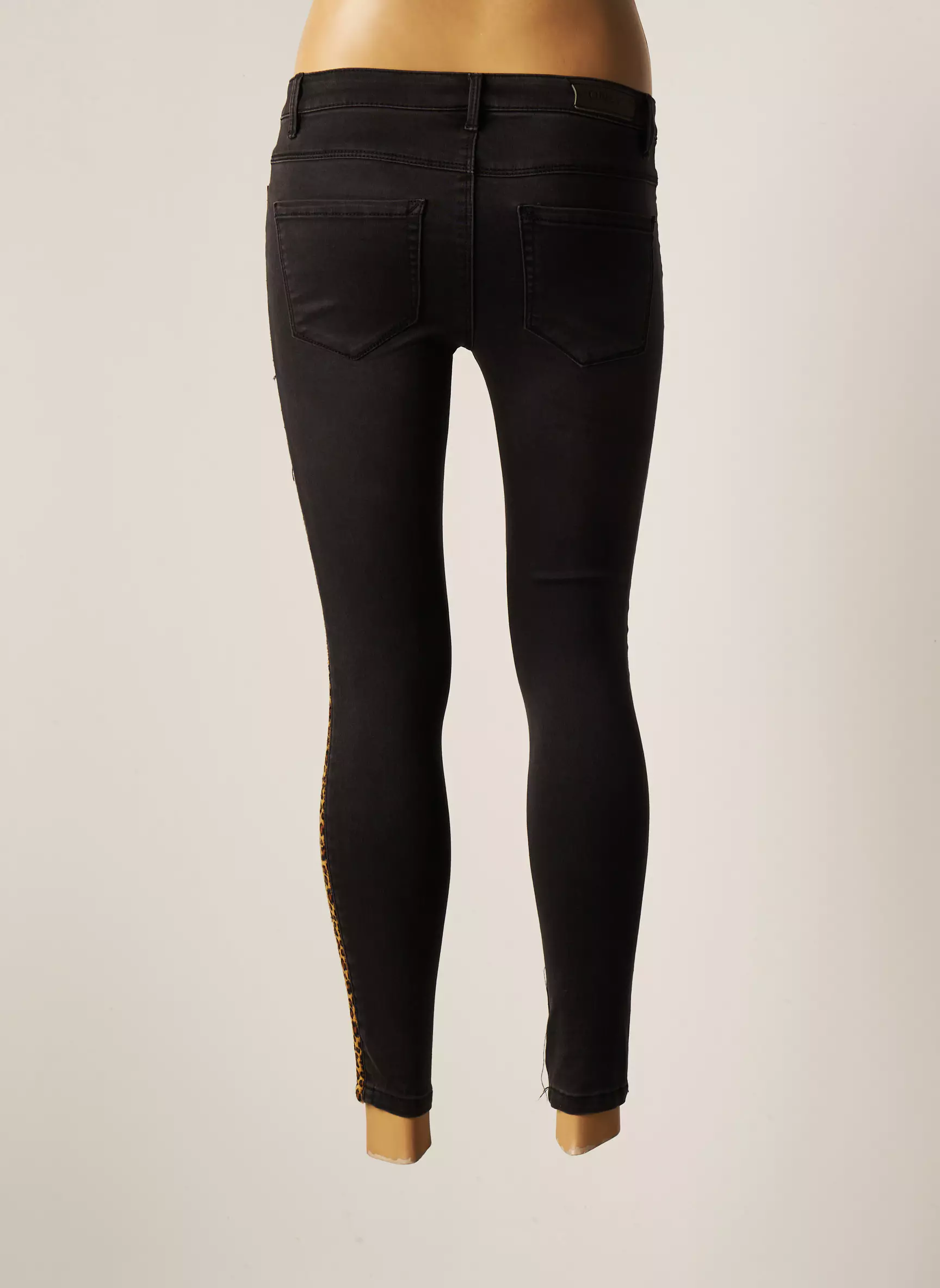 Only Pantalons Slim Femme couleur gris