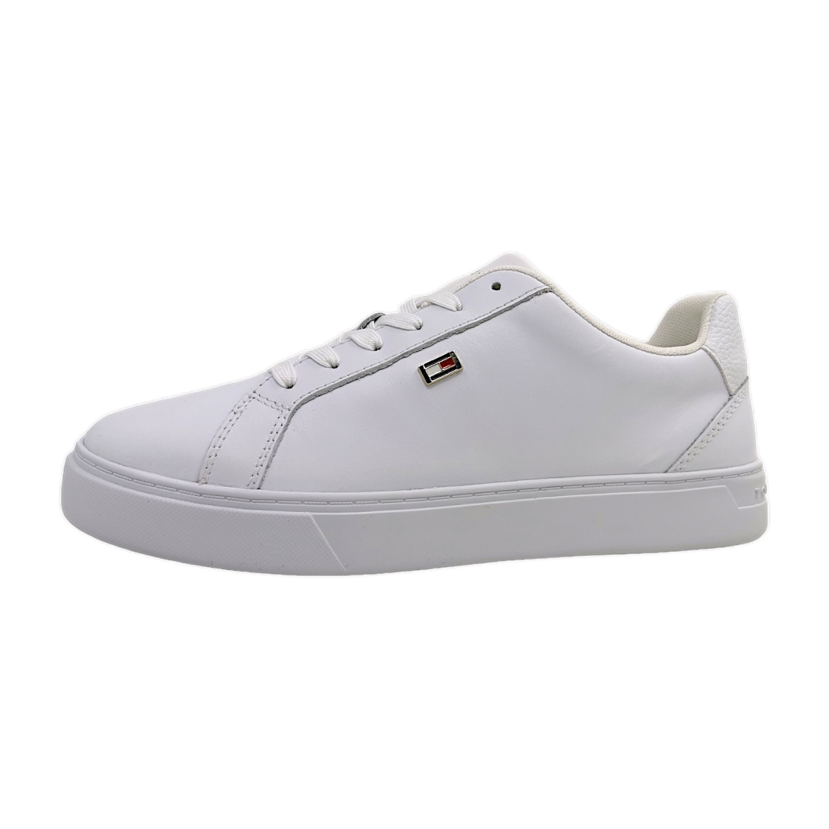 Tommy Hilfiger Flag Court Sneaker FW0FW08072 Weiß YBS withe