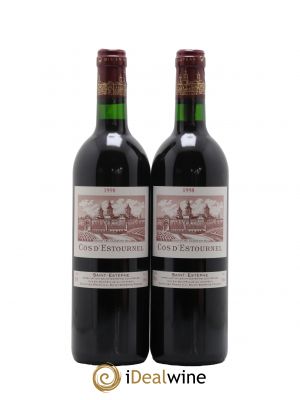 Cos d'Estournel 2ème Grand Cru Classé  1998 - Lot de 2 Bouteilles