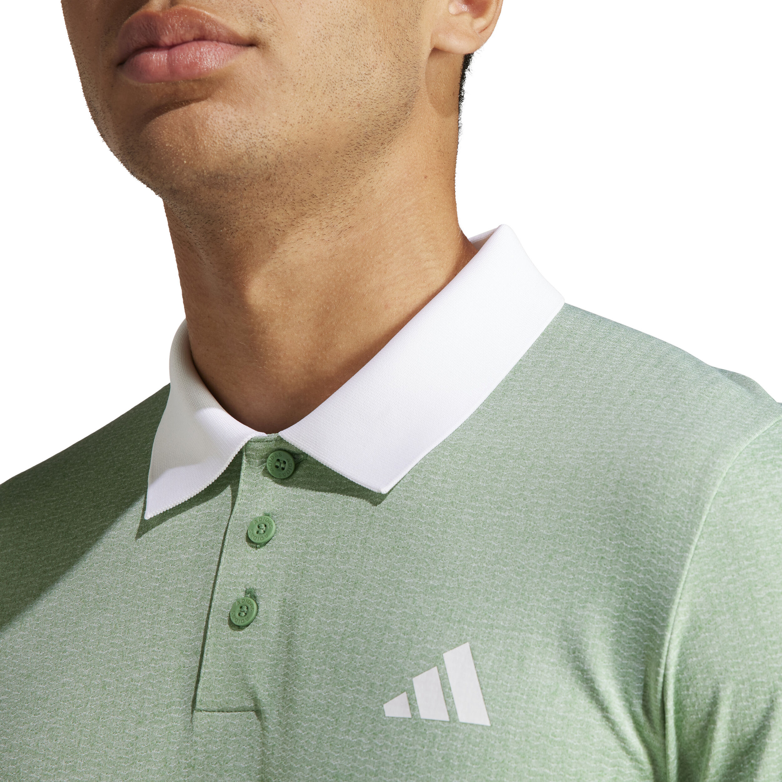 Freelift Polo Herren - Hellgrün, Weiß