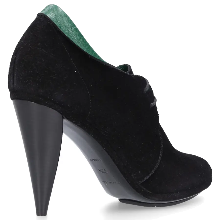 Balenciaga - Stiefeletten WADV Veloursleder - schwarz
