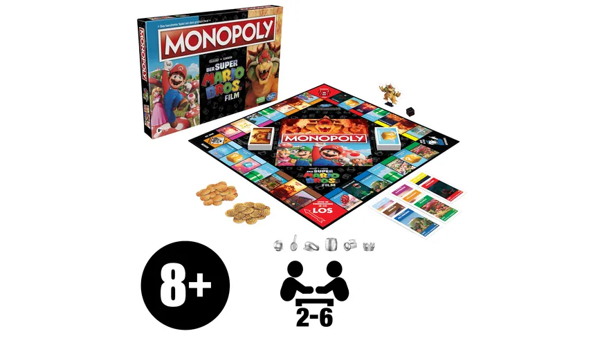 Hasbro - Monopoly Super Mario Bros. Film Edition