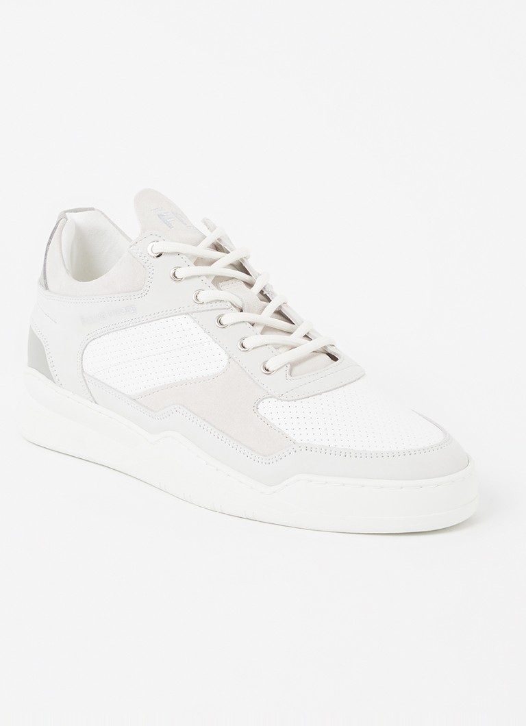 Niskie trampki Filling Pieces ze skóry cielęcej zamszowej