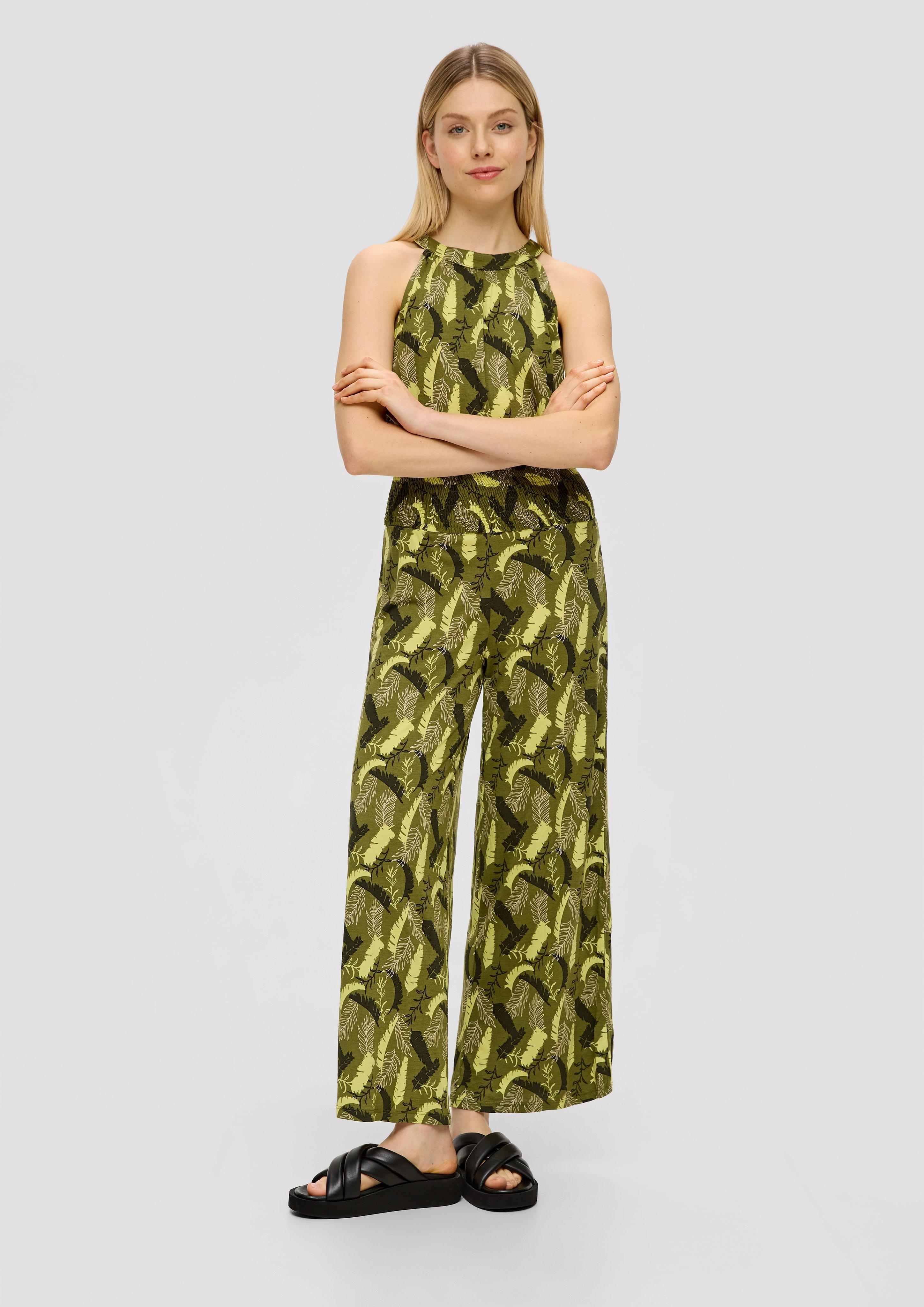 Jumpsuit mit All-over-Print  6009046-78A3